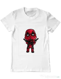 Tricou ADLER barbat Deadtrooper Alb