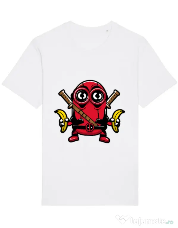 Tricou STANLEY STELLA barbat Minionpool Alb