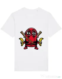 Tricou STANLEY STELLA barbat Minionpool Alb