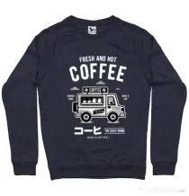 Bluza ADLER barbat Coffee Van Denim inchis