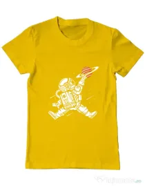 Tricou ADLER barbat Space Jump Galben