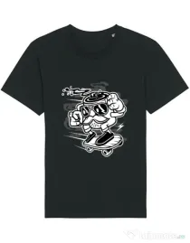 Tricou STANLEY STELLA barbat Mr Coffee Negru