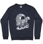 Bluza ADLER barbat Space Racer Denim inchis