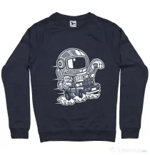 Bluza ADLER barbat Space Racer Denim inchis