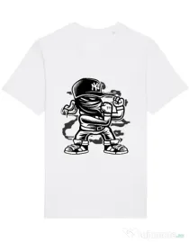 Tricou STANLEY STELLA barbat Fighter Alb