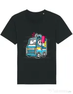 Tricou STANLEY STELLA barbat Ice Cream Truck Negru