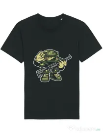 Tricou STANLEY STELLA barbat Soldier Negru