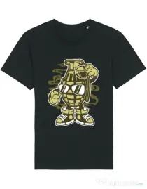 Tricou STANLEY STELLA barbat Grenade Negru