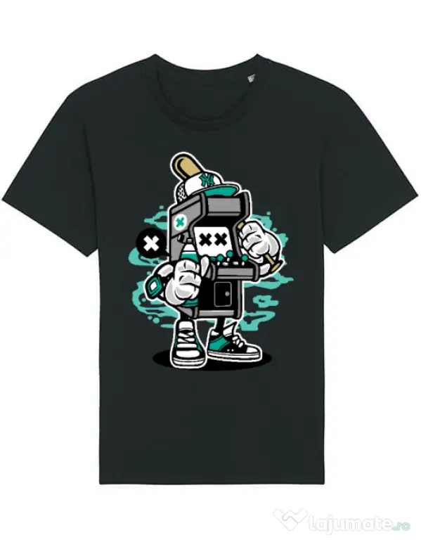 Tricou STANLEY STELLA barbat Game On 2 Negru