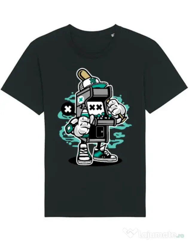 Tricou STANLEY STELLA barbat Game On 2 Negru