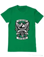 Tricou ADLER barbat Torch Verde mediu