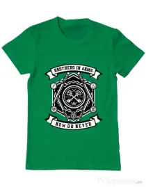 Tricou ADLER barbat Keys Verde mediu