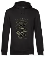 Hoodie barbat cu gluga Hourglass Negru