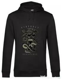 Hoodie barbat cu gluga Hourglass Negru