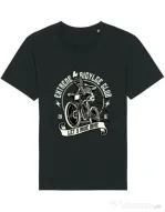 Tricou STANLEY STELLA barbat Lets Ride Bike Negru