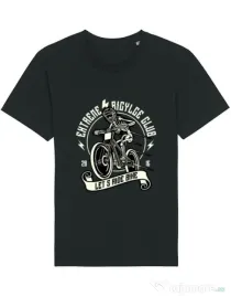 Tricou STANLEY STELLA barbat Lets Ride Bike Negru