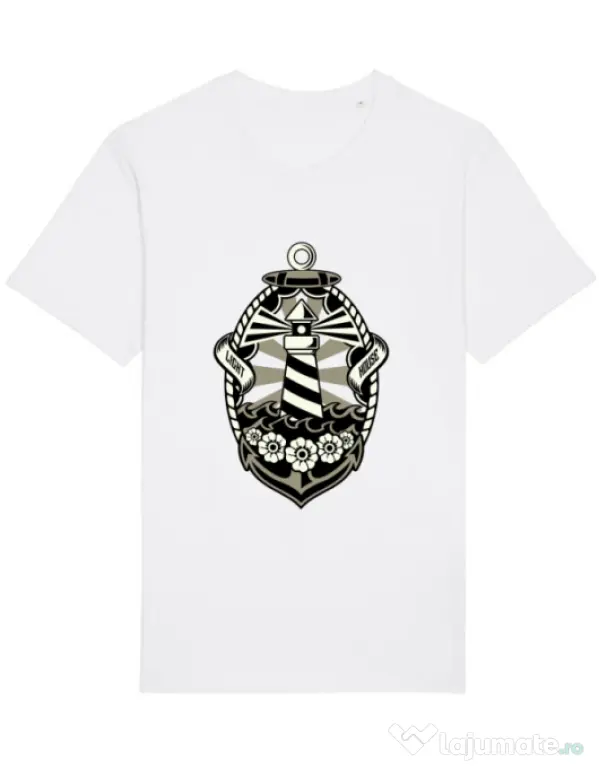 Tricou STANLEY STELLA barbat Lighthouse Alb