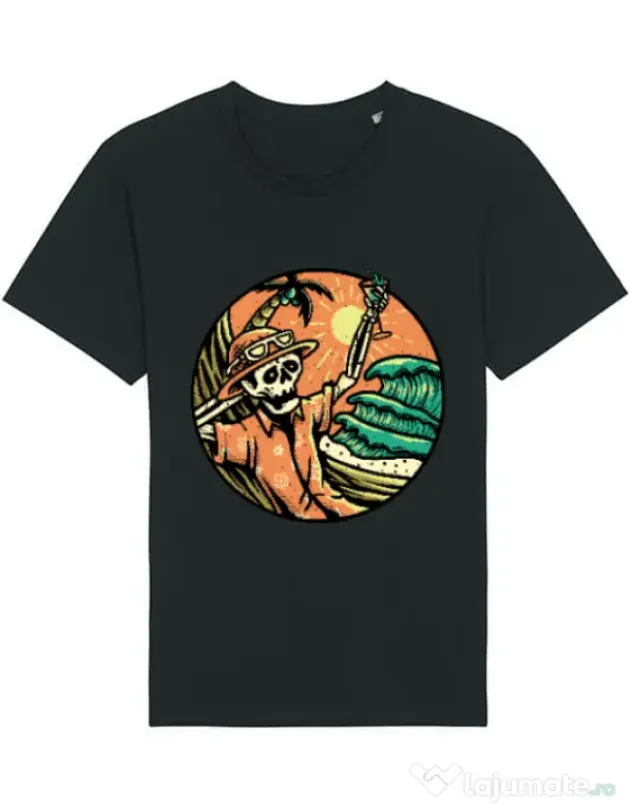 Tricou STANLEY STELLA barbat Have a Nice Day Negru