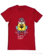 Tricou ADLER barbat Breaking Minion Rosu