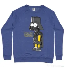 Bluza ADLER barbat Bart Vader Albastru melanj
