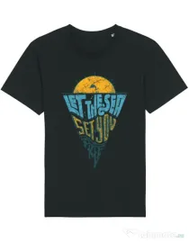 Tricou STANLEY STELLA barbat Let the sea, Set you free Negru