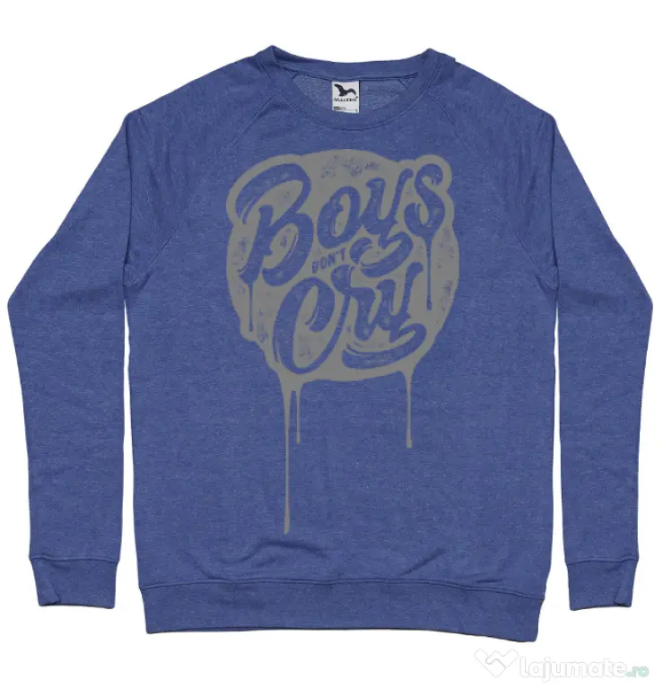 Bluza ADLER barbat Boys Dont Cry Albastru melanj