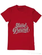 Tricou ADLER barbat Stand Your Ground Rosu