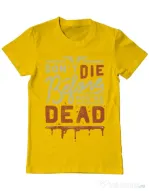 Tricou ADLER barbat Dont die Galben