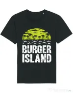 Tricou STANLEY STELLA barbat Burger island Negru