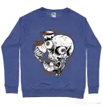 Bluza ADLER barbat Coffee Addict Albastru melanj