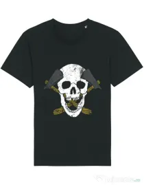 Tricou STANLEY STELLA barbat Skull Axe Negru
