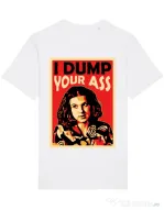 Tricou STANLEY STELLA barbat I dump your ass Alb