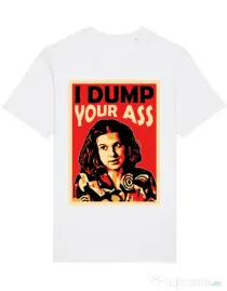 Tricou STANLEY STELLA barbat I dump your ass Alb