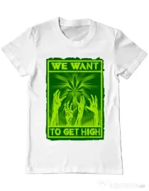 Tricou ADLER barbat High zombies Alb