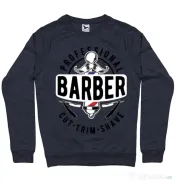 Bluza ADLER barbat Professional barber Denim inchis 
