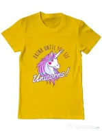 Tricou ADLER barbat Lets drink Galben