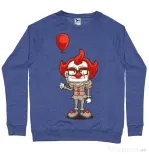 Bluza ADLER barbat NICE CLOWN Albastru melanj
