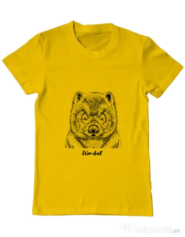 Tricou ADLER barbat Wombat Galben
