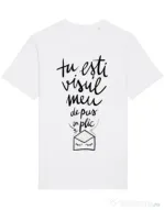 Tricou STANLEY STELLA barbat Tu esti visul meu Alb