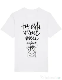Tricou STANLEY STELLA barbat Tu esti visul meu Alb