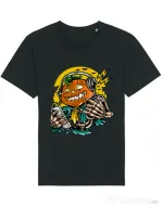 Tricou STANLEY STELLA barbat Pumpkin Music Negru