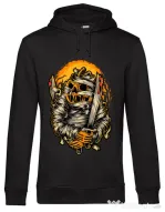 Hoodie barbat cu gluga Mumpkin Negru