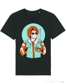 Tricou STANLEY STELLA barbat Clown killer Negru