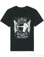 Tricou STANLEY STELLA barbat The best men are born as Sagittarius Negru