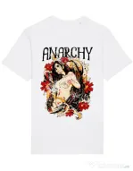 Tricou STANLEY STELLA barbat Anarchy angel Alb