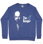 Bluza ADLER barbat Tricou The danger Albastru melanj