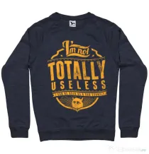 Bluza ADLER barbat Bad example Denim inchis