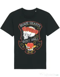 Tricou STANLEY STELLA barbat Brave hearts Negru