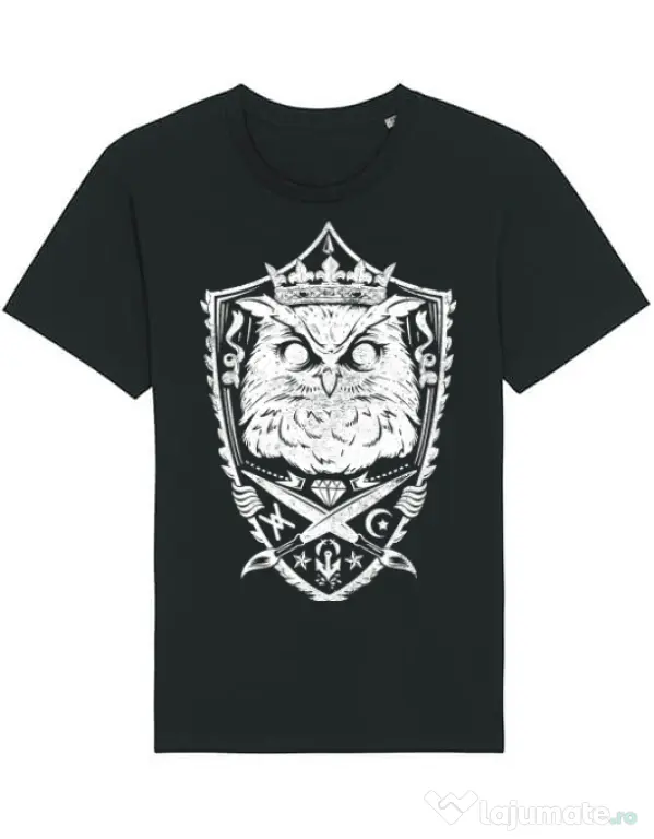 Tricou STANLEY STELLA barbat King of the night Negru