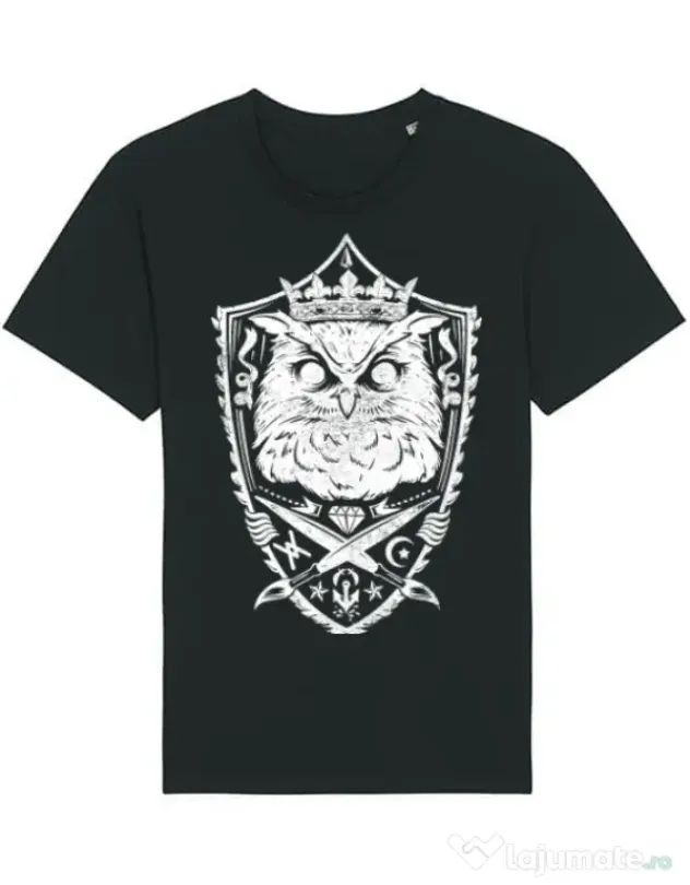 Tricou STANLEY STELLA barbat King of the night Negru